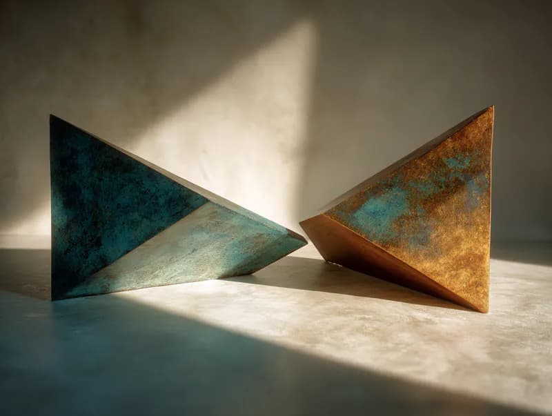 Geometrijski oblici u kontrastu — tuzbeni razvod